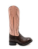 Ferrini Women's Kai Square Toe Boots Turtle Print - Chocolate 5 92593-09-060-B  - from alligatorwarehouse.com
