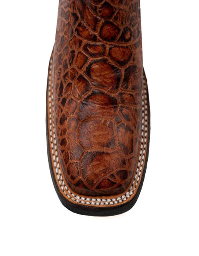 Ferrini Women's Kai Square Toe Boots Turtle Print - Light Brown 3 92593-61-060-B  - from alligatorwarehouse.com