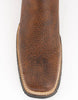 Ferrini Women's Toro Square Toe Boots Handcrafted - Brandy 8299355 3 82993-55-060-B  - from alligatorwarehouse.com