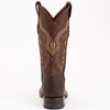 Ferrini Women's Toro Square Toe Boots Handcrafted - Brown 8299336 4 82993-36-060-B  - from alligatorwarehouse.com