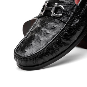Marco Di Milano Ferrioni Black Leather Luxury Shoe
