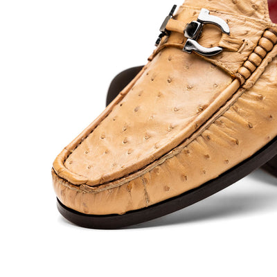 Marco Di Milano Ferrioni Ostrich Orix Bit Loafer 3 FERRIONI_OSTRICH_ORIX_8.5  - from alligatorwarehouse.com