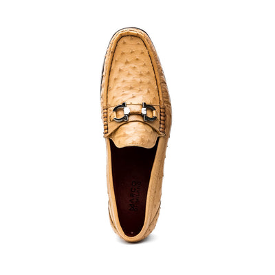 Marco Di Milano Ferrioni Ostrich Orix Bit Loafer 4 FERRIONI_OSTRICH_ORIX_8.5  - from alligatorwarehouse.com