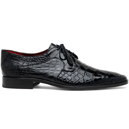 Marco Di Milano Fitipaldi Alligator Derby Black