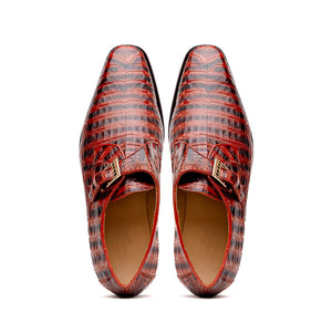 Marco Di Milano Rovigo: Cognac Leather Strap Loafers