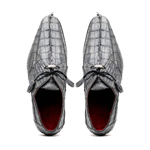 Marco Di Milano Cancun Gray Leather Loafer