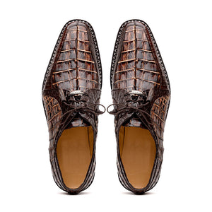 Marco Di Milano Caribe Rustic Orix Brown Leather Loafer