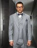 Statement Suit - Statement Italy Suit - Wool Suit - Statement Men's Outlet 100% Wool Suit - Unique Double Breasted Vest 3 PK-8410  - from alligatorwarehouse.com