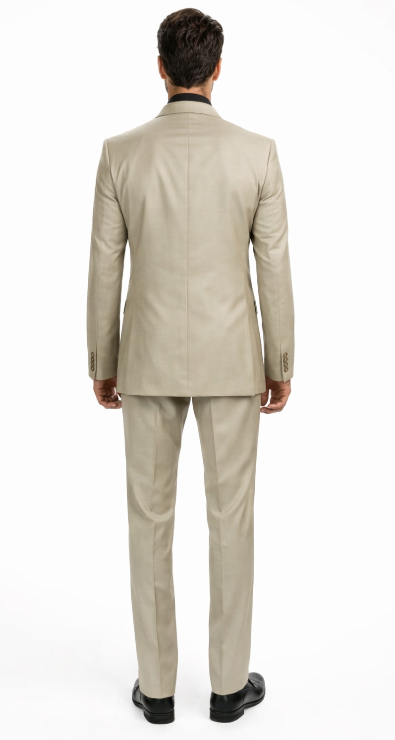 Galante Uomo Made in Italy Beige Suit