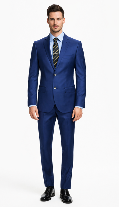 Galante Uomo Made in Italy Blue Suit