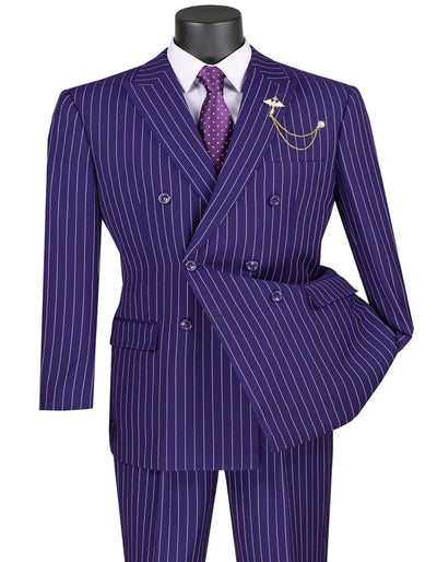 1920s Mens Outfit - 1920s costume  Bold Pinstripe Wide Suit 1 2M-8039  - from alligatorwarehouse.com