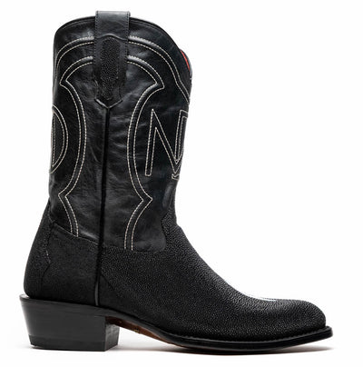 Marco Di Milano Georgia Stingray Round Toe Cowboy Boots 2   - from alligatorwarehouse.com