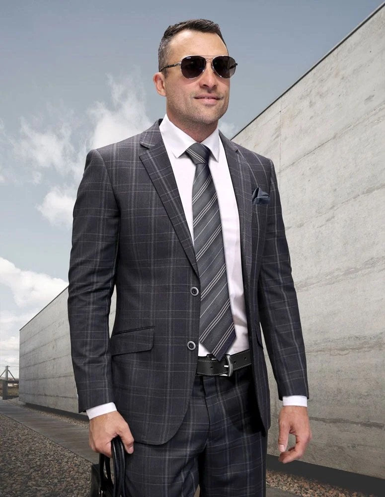 Charcoal Statement Suit