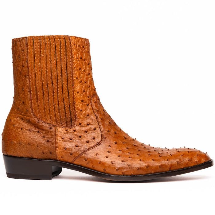 Marco Di Milano Giorgio Brandy Leather Luxury Shoe