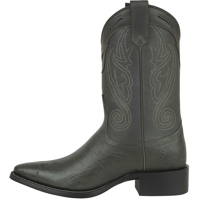 Men's Wild West Smooth Ostrich Skin 3X Toe Boots 29504-B