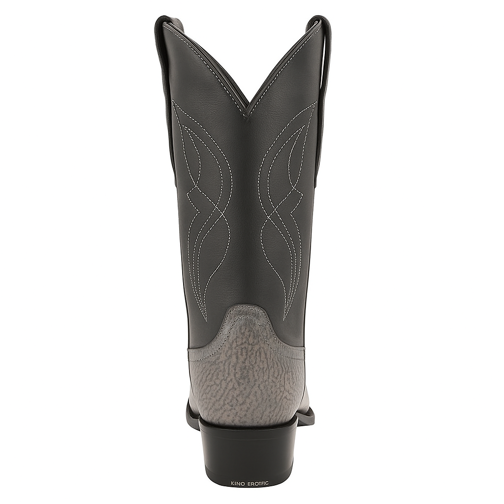 King Exotic Men's Shark Snip Toe Western Boots