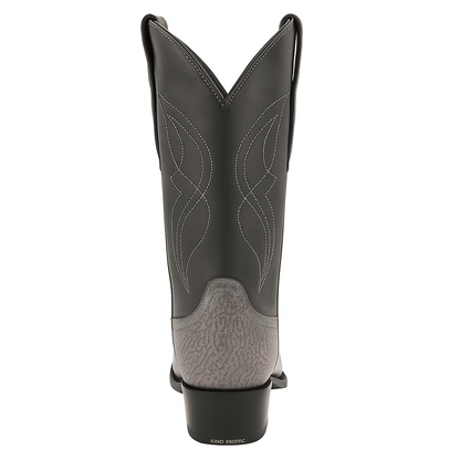King Exotic Men's Shark Snip Toe Western Boots