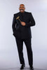 Mens Steve Harvey Brand Suit Double Breasted in Color Black Modern Fit 13   - from alligatorwarehouse.com