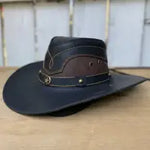 Mens Exotic Leather Hats
