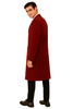 Houndstooth Overcoat - Houndstooth Topcoat - Houndstooth Checker Car Coat Red 7   - from alligatorwarehouse.com