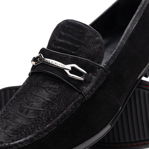 Marco Di Milano Hugo Black Leather Oxford