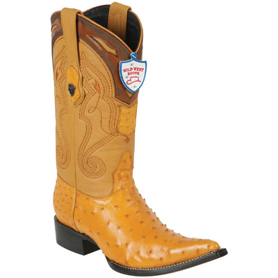 Wild West Botas de Avestruz Horma 3X Aladino 1   - from alligatorwarehouse.com