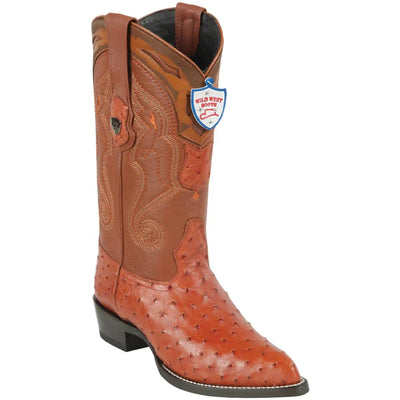 Wild West Botas de Avestruz Horma Puntal 1   - from alligatorwarehouse.com