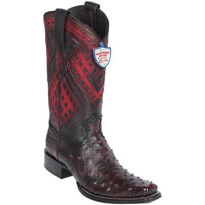 Wild West Botas de Avestruz Horma Versace 1   - from alligatorwarehouse.com