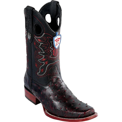 Wild West Botas de Avestruz Horma Rodeo 1   - from alligatorwarehouse.com