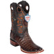 Wild West Botas de Cocodrilo Horma Rodeó