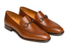Mens Mezlan Tours Calfskin Slip On Loafer in Cognac - LAST CALL 10.5 2   - from alligatorwarehouse.com