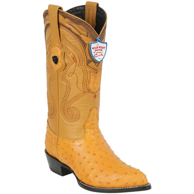 Wild West Botas de Avestruz Horma Puntal 1   - from alligatorwarehouse.com