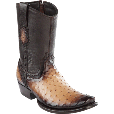 Wild West Botas de Avestruz Horma Dubai 1   - from alligatorwarehouse.com