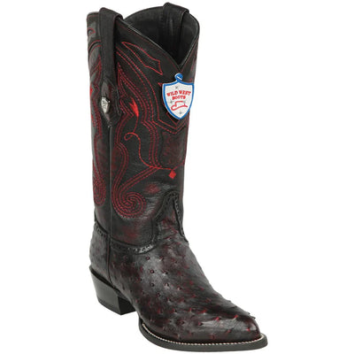 Wild West Botas de Avestruz Horma Puntal 1   - from alligatorwarehouse.com