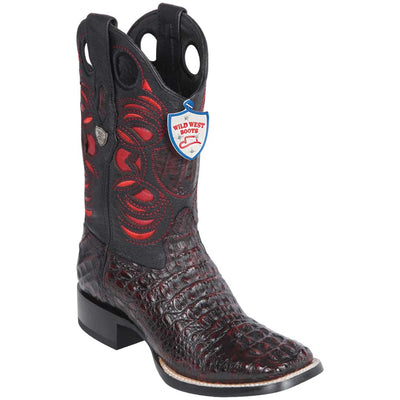 Wild West Botas de Cocodrilo Horma Rodeó 1   - from alligatorwarehouse.com
