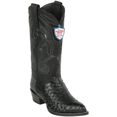 Wild West Botas de Avestruz Horma Puntal 1   - from alligatorwarehouse.com