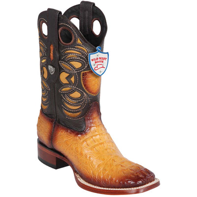 Wild West Botas de Cocodrilo Horma Rodeó 1   - from alligatorwarehouse.com