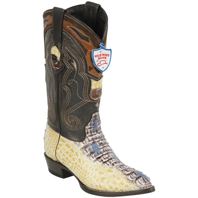 Wild West Botas de Cocodrilo Horma Puntal 1   - from alligatorwarehouse.com
