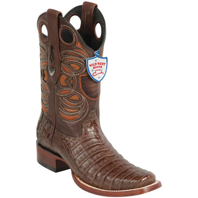 Wild West Botas de Cocodrilo Horma Rodeó 1   - from alligatorwarehouse.com