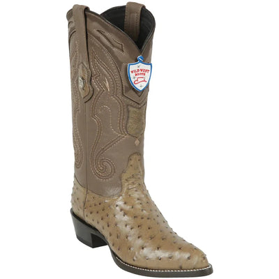 Wild West Botas de Avestruz Horma Puntal 1   - from alligatorwarehouse.com