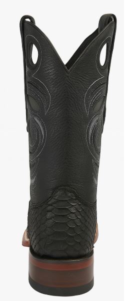 Python Snake Boots Mens Square Toe 2   - from alligatorwarehouse.com