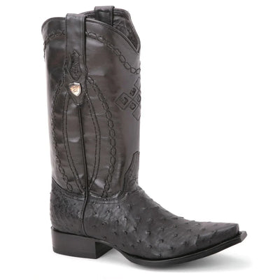 Wild West Botas de Avestruz Horma 3X Aladino 1   - from alligatorwarehouse.com