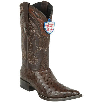 Wild West Botas de Avestruz Horma 3X Aladino 1   - from alligatorwarehouse.com