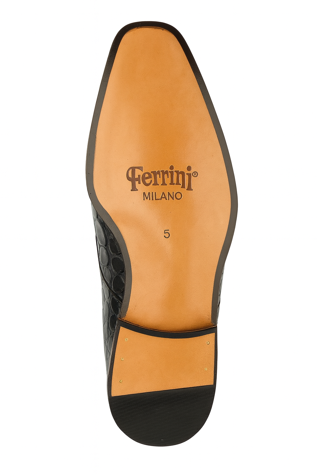 Italian Crocodile Skin Shoes By Ferrini Mens Black Unique Loafers