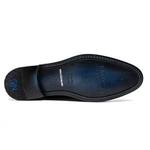Marco Di Milano John Navy Leather Dress Shoe