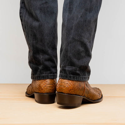 Marco Di Milano Kansas Cognac Round Toe Cowboy Boots 11   - from alligatorwarehouse.com