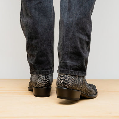 Marco Di Milano Kansas Stone White Round Toe Cowboy Boots 5   - from alligatorwarehouse.com