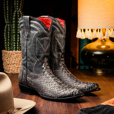 Marco Di Milano Kansas Lisba Round Toe Cowboy Boots 10   - from alligatorwarehouse.com
