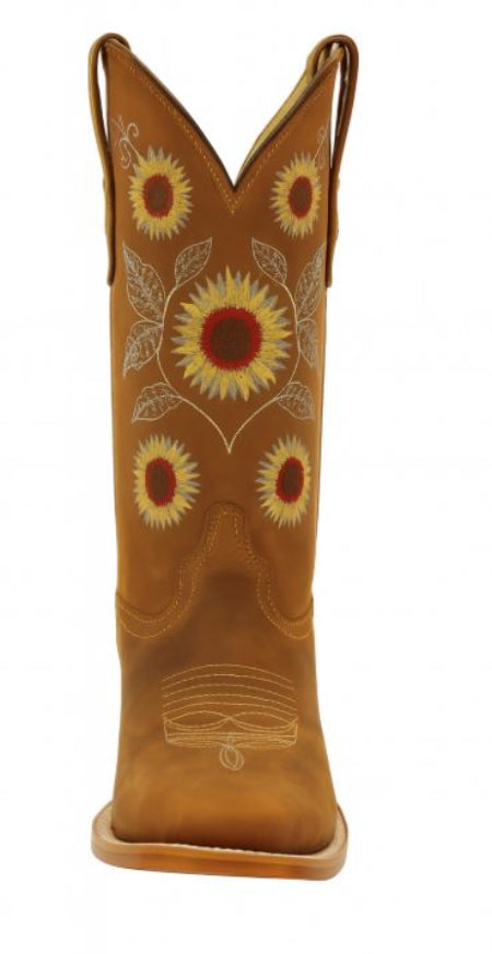 kids_sunflower_square_toe_cowgirl_boots
