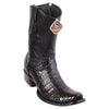 Men's King Exotic Caiman Belly Dubai Style Short Boots 479B82 3 479B8205-060  - from alligatorwarehouse.com